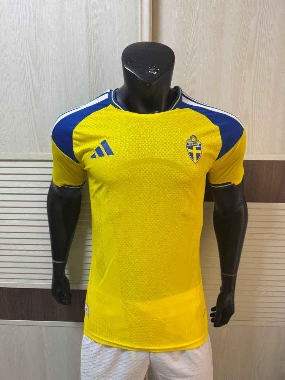 Sweden 2026 World Cup Home Jersey Short Sleeve - Nafan Collection