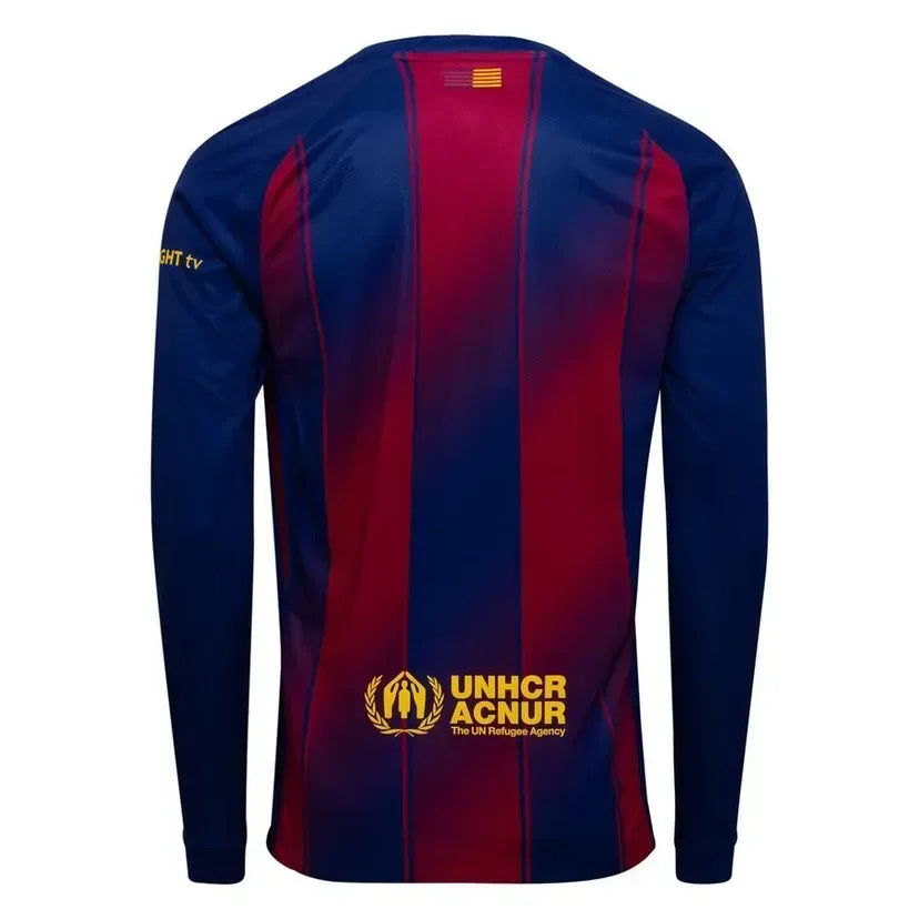 FC Barcelona 25/26 Home Jersey Long Sleeve - Nafan Collection