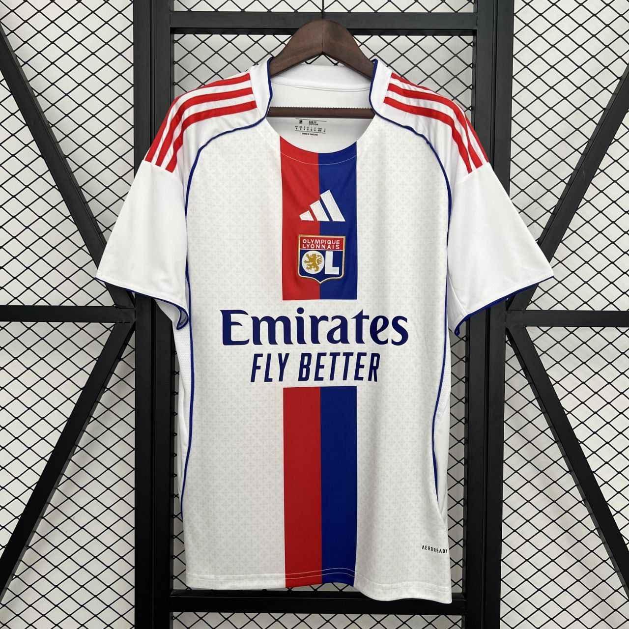 Olympique Lyonnais 25/26 Home Shirt Short Sleeve