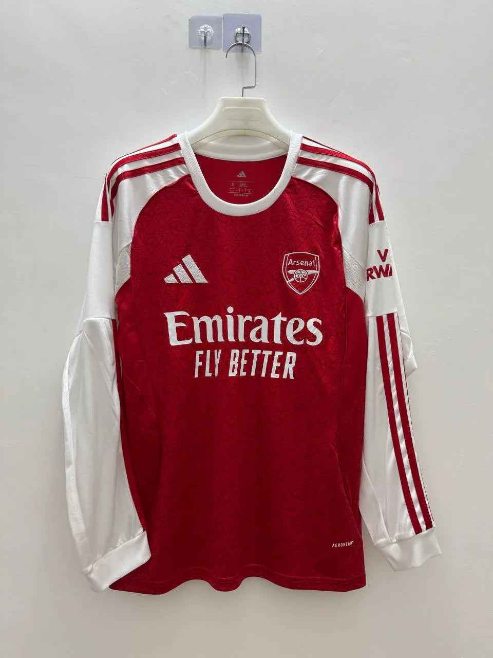 Arsenal 25/26 Home Shirt Long Sleeve - Nafan Collection