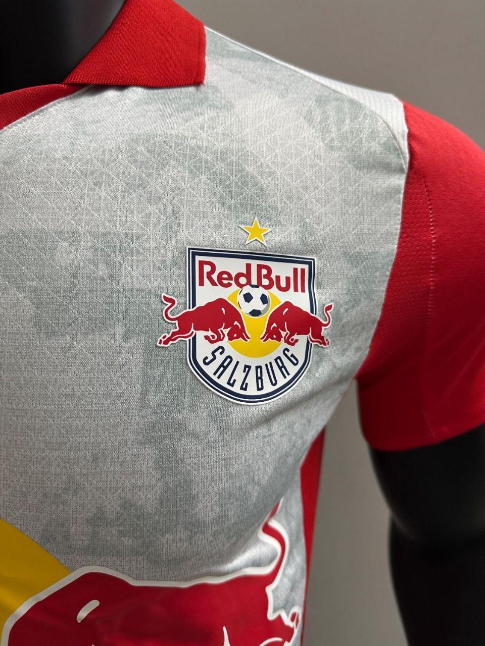 RB Salzburg 25/26 Home Jersey Short Sleeve - Nafan Collection