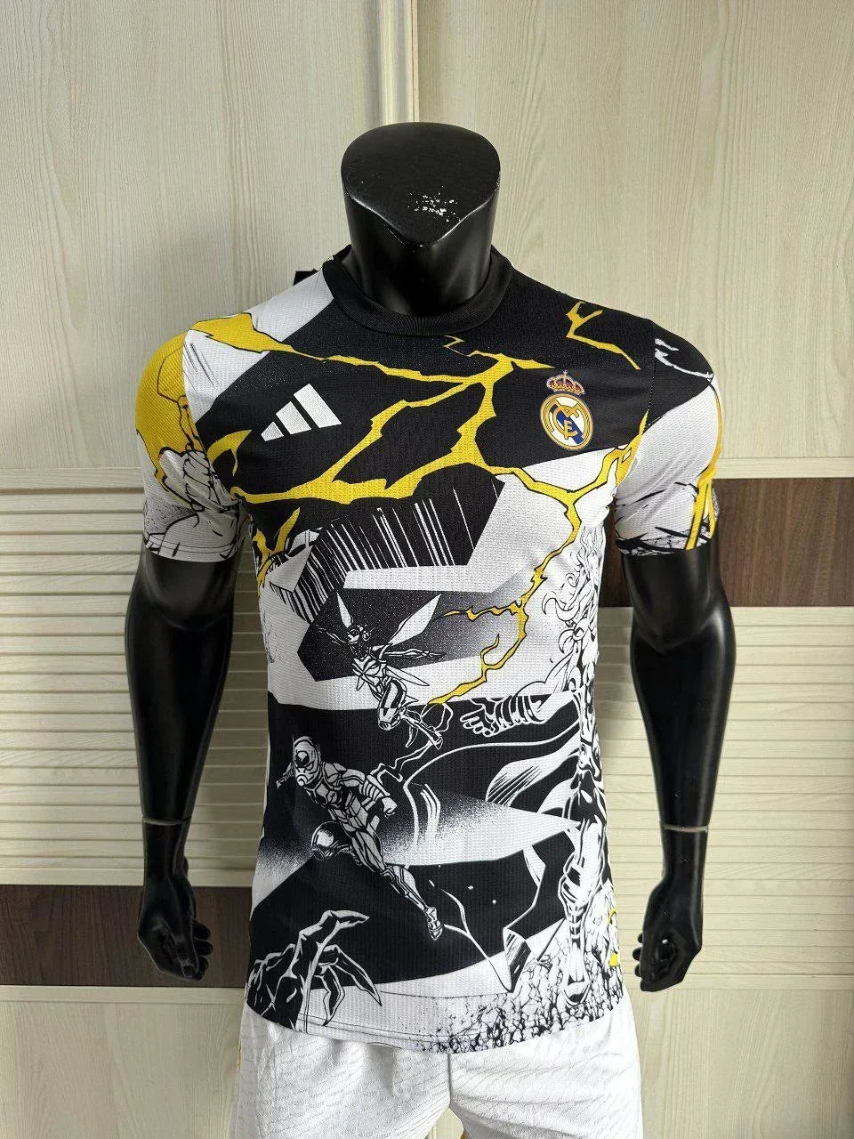 Real Madrid x Marvel Training Pre-match 25/26 Jersey Short Sleeve - Nafan Collection