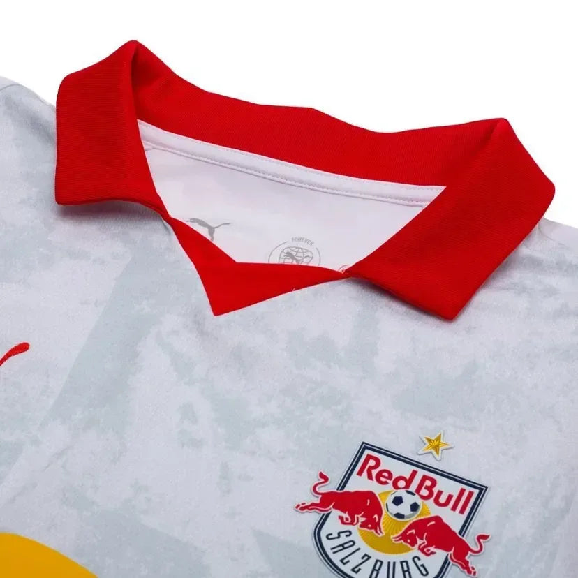 RB Salzburg 25/26 Home Jersey Short Sleeve - Nafan Collection