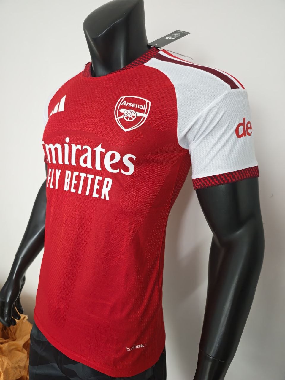 Arsenal 26/27 Gold Champions 26 Home Jersey Short Sleeve
