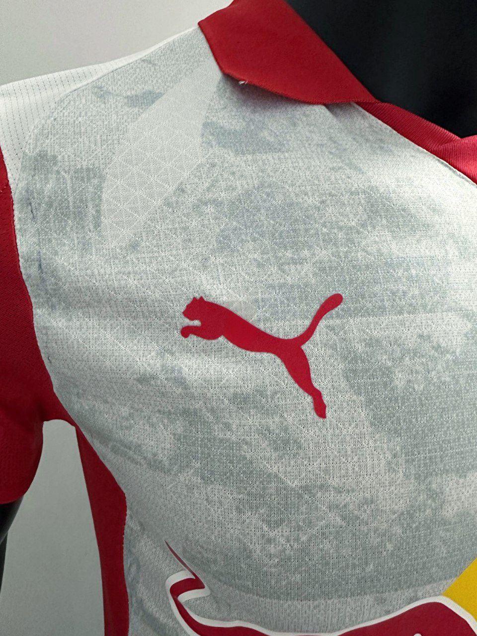 RB Salzburg 25/26 Home Jersey Short Sleeve - Nafan Collection