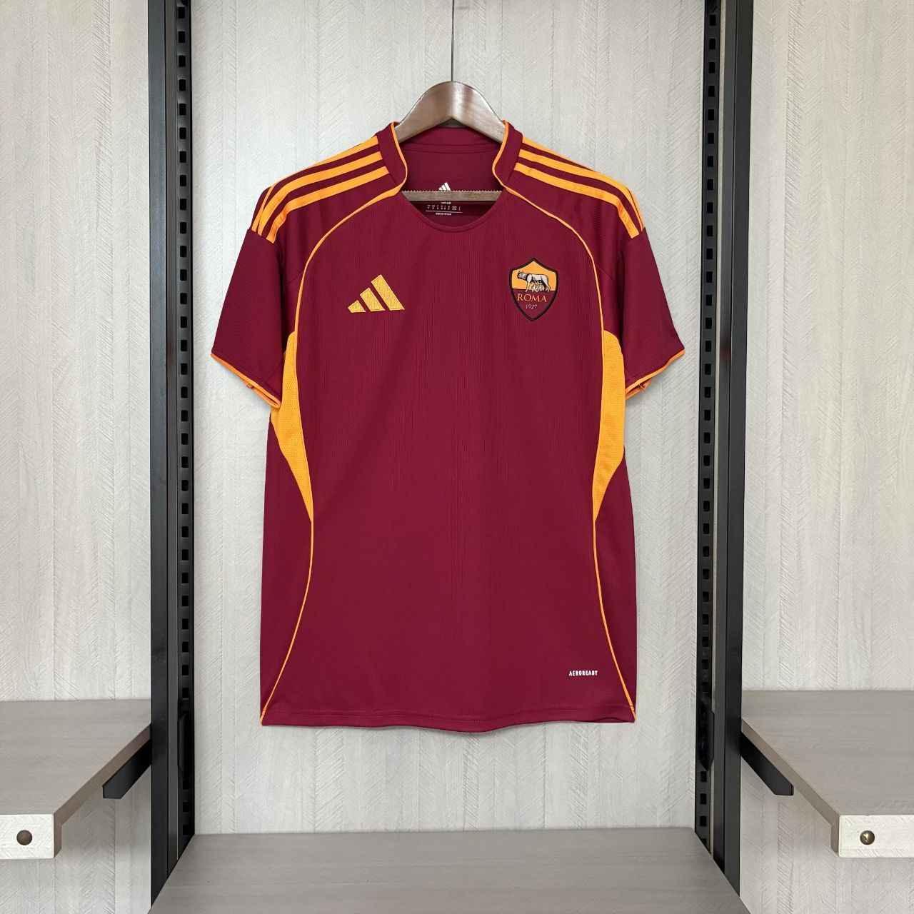 AS Roma 25/26 Home Shirt Short Sleeve
