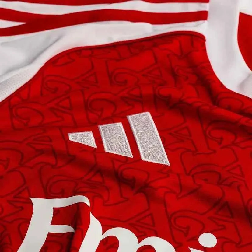 Arsenal 25/26 Home Shirt Long Sleeve - Nafan Collection
