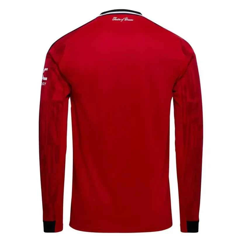 Manchester United 25/26 Home Shirt Long Sleeve - Nafan Collection