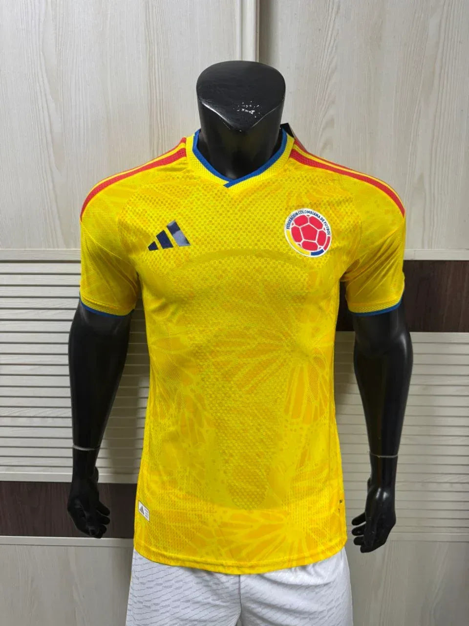 Colombia 2026 World Cup Home Jersey Short Sleeve - Nafan Collection