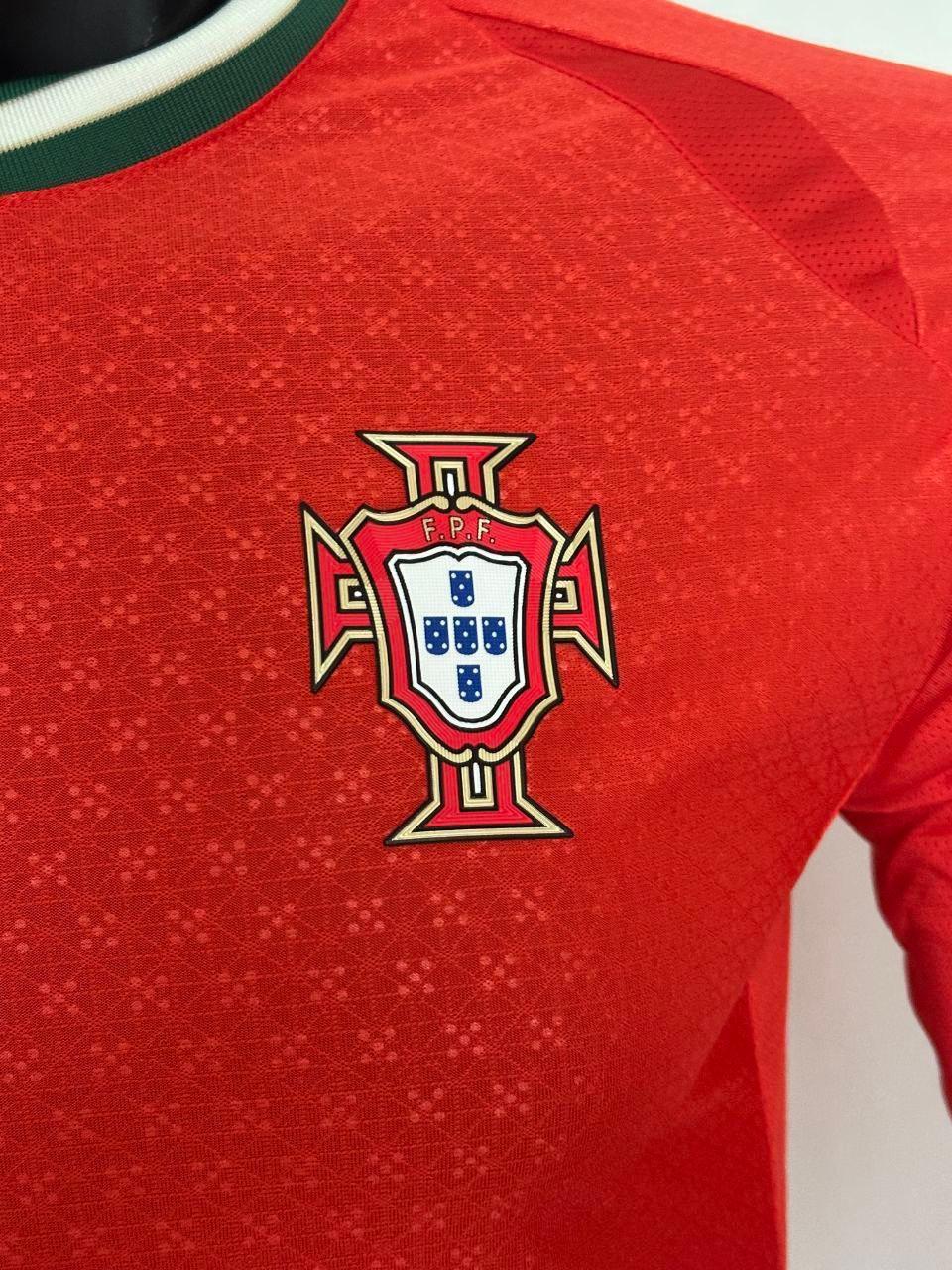 Portugal 2026 World Cup Home Jersey Long Sleeve - Nafan Collection