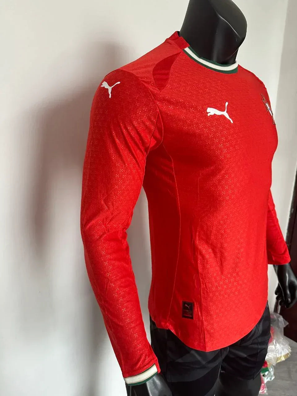 Portugal 2026 World Cup Home Jersey Long Sleeve - Nafan Collection