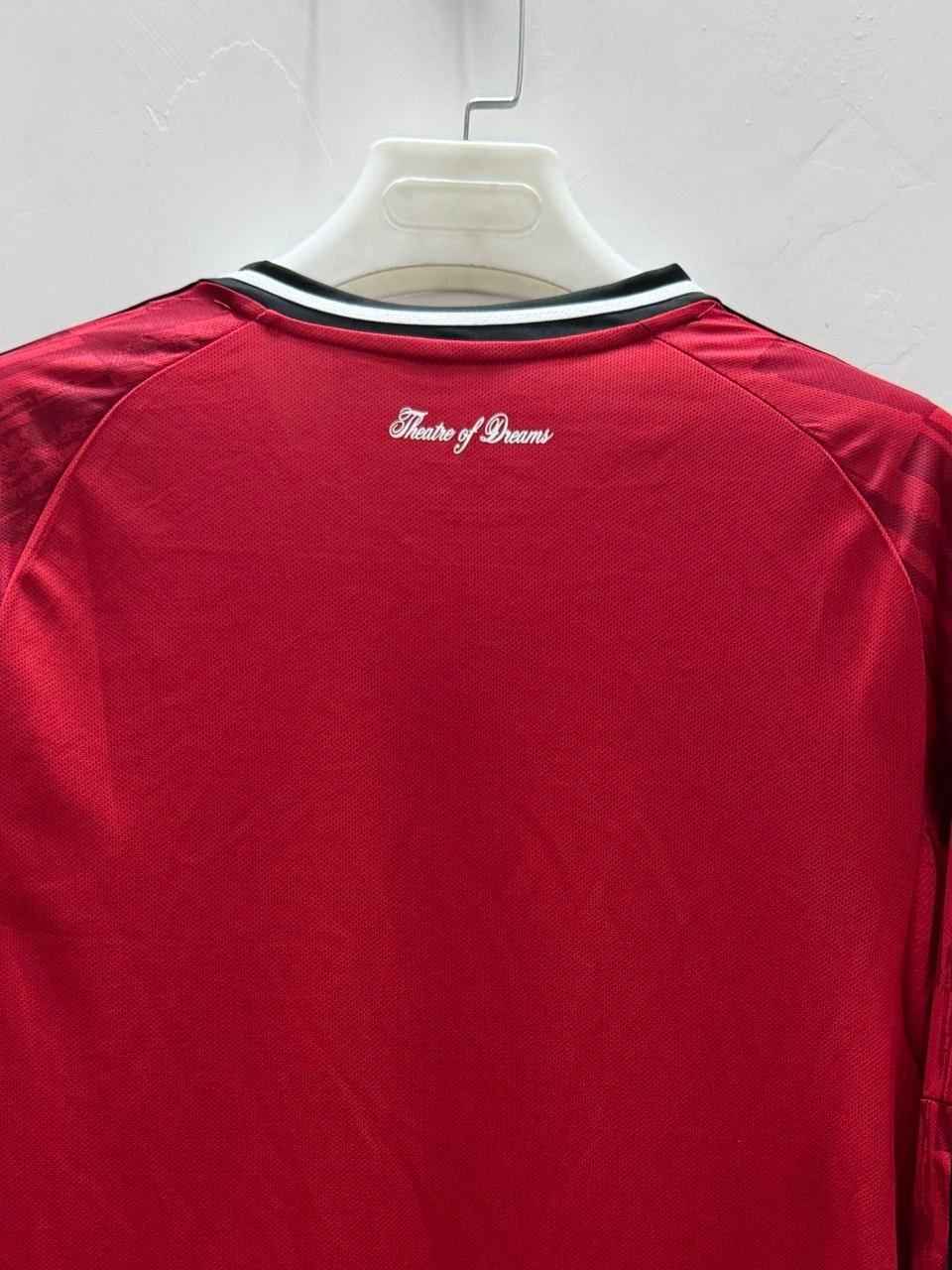 Manchester United 25/26 Home Shirt Long Sleeve - Nafan Collection