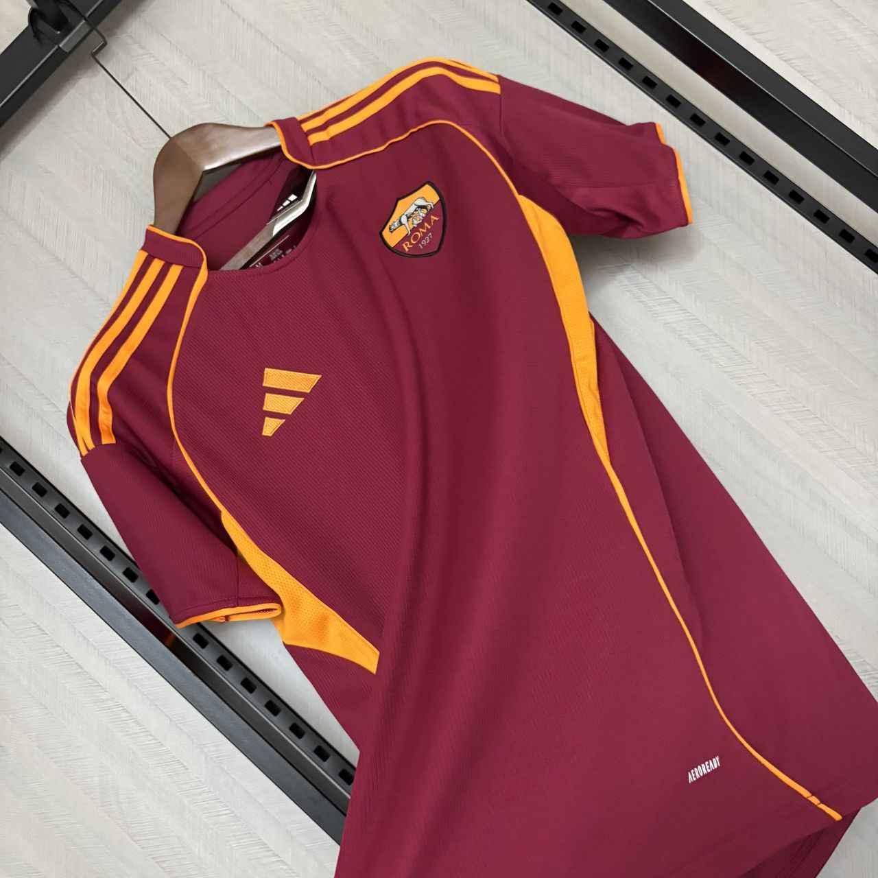 AS Roma 25/26 Home Shirt Short Sleeve