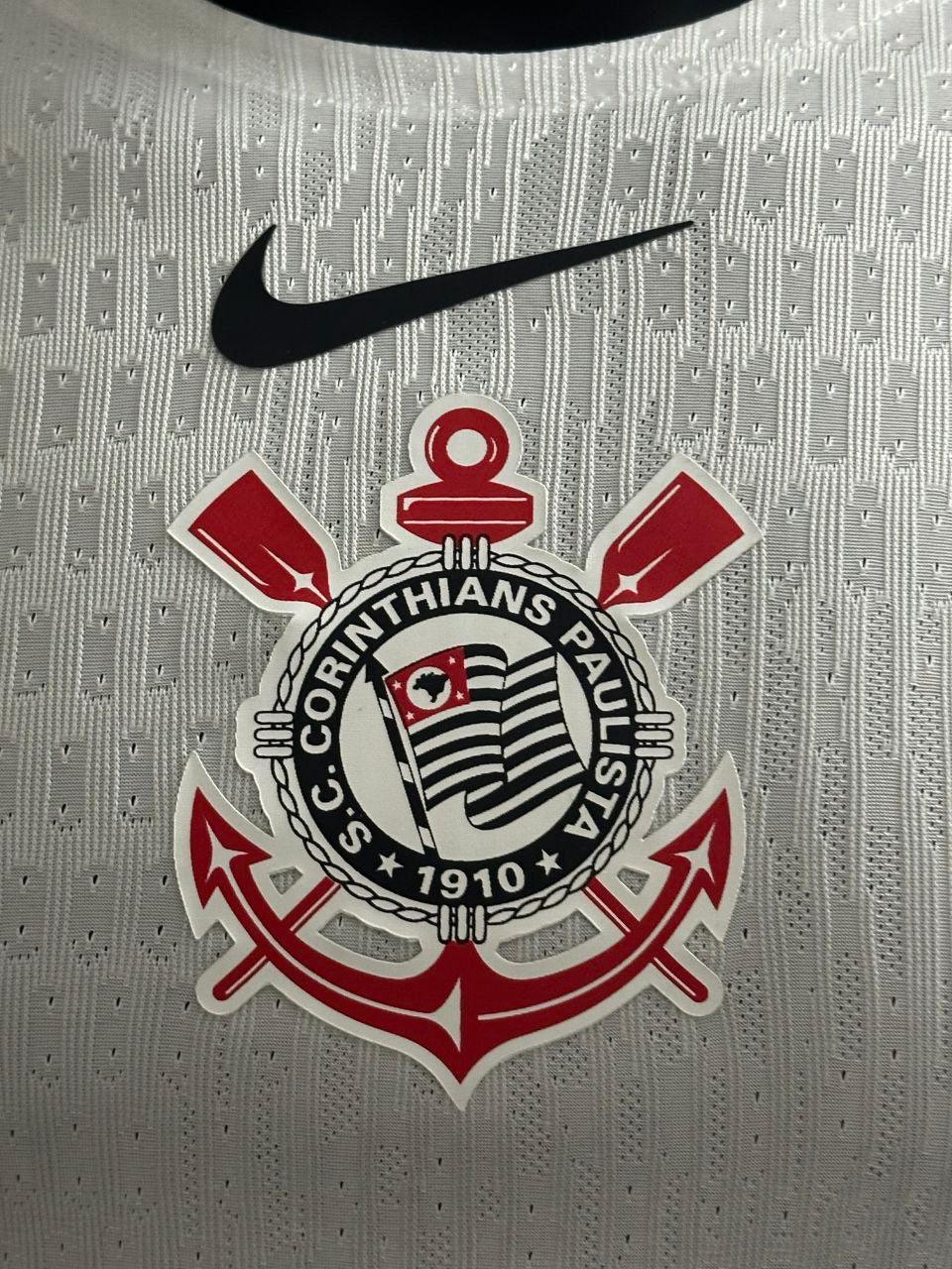 Corinthians Home Jersey Short Sleeve - Nafan Collection