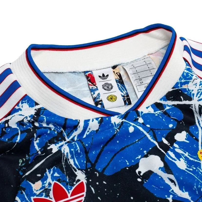 Manchester United X Stone Roses Shirt Long Sleeve - Nafan Collection