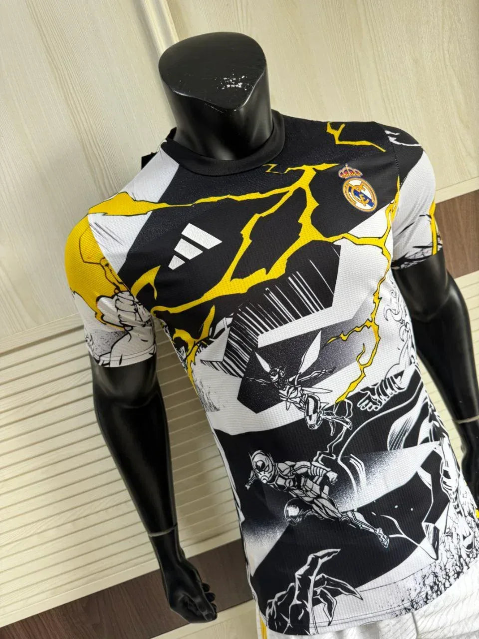 Real Madrid x Marvel Training Pre-match 25/26 Jersey Short Sleeve - Nafan Collection