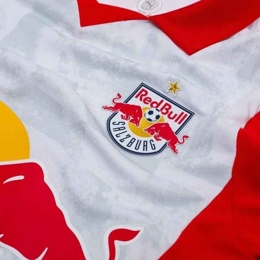 RB Salzburg 25/26 Home Jersey Short Sleeve - Nafan Collection